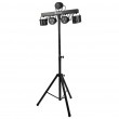 LIGHT4ME Belka LED Par Derby Laser - lighting kit