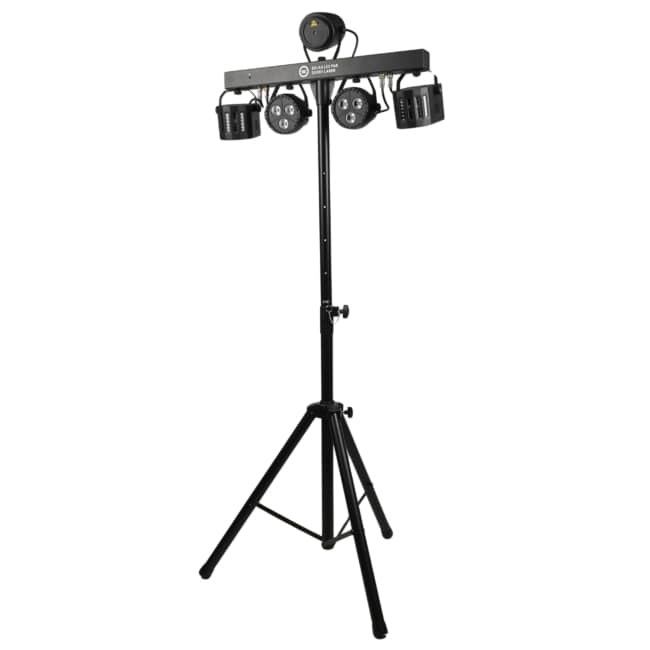 LIGHT4ME Belka LED Par Derby Laser - lighting kit