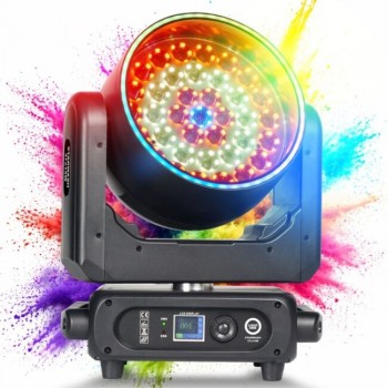 LIGHT4ME STARWASH 37x15W RGBW g owica ruchoma wash