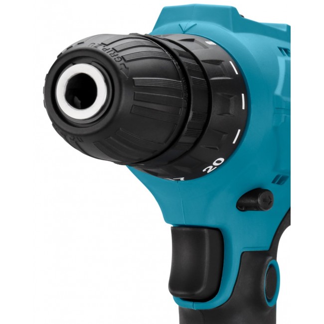 Makita DF0300 drill 1500 RPM Keyless 1.2 kg Black, Blue