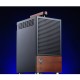 Jonsbo T6 PC Case, Mini-Tower, Mini-ITX, Tempered Glass, Wood, black