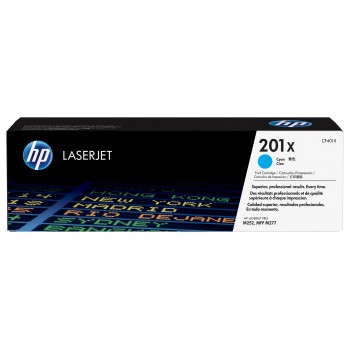 HP 201X - Hojtydende - cyan - original