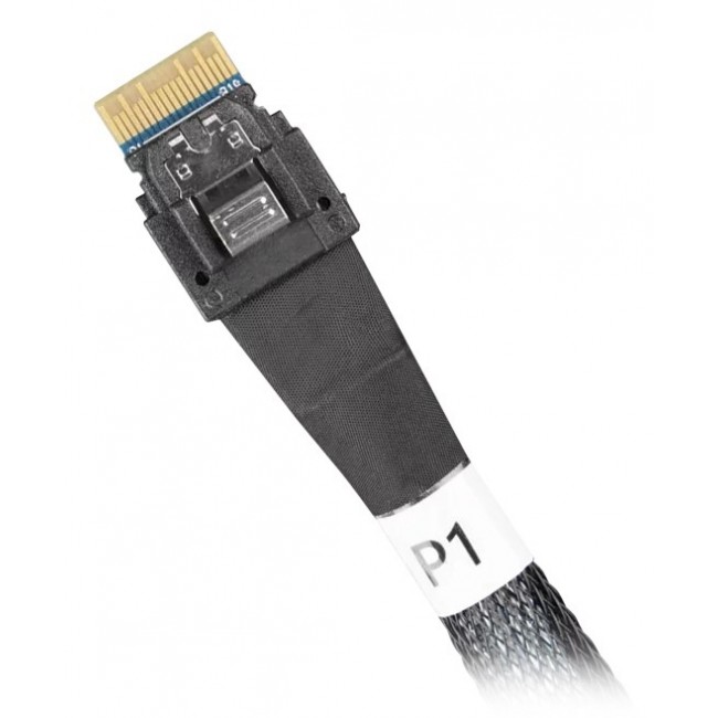 Icy Dock MB310L-B Serial Attached SCSI (SAS) cable 0.5 m Black