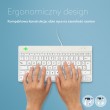 R-Go Tools Ergonomic keyboard R-Go Compact Break, compact keyboard with break software, QWERTZ (DE), wired, white R-Go Tools Ergonomic keyboard R-Go Compact Break, compact keyboard with break software, QWERTZ (DE), wired, white