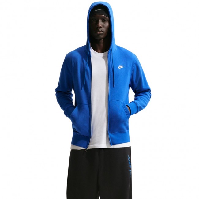 Bluza męska Nike Club BB FZ Hoodie niebieska FN3861 480 L Bluza męska Nike Club BB FZ Hoodie niebieska FN3861 480 L