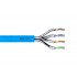 DIGITUS Cat6A INSTALLATION CABLE, U/FTP, Dca, AWG 23/1, LSOH, 500m, blue, reel