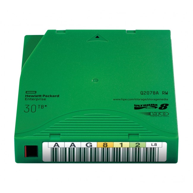HPE LTO-8 Ultrium 30TB RW Data Cartridge HPE LTO-8 Ultrium 30TB RW Data Cartridge