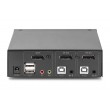 Digitus KVM Switch, 2x1 DP, DP Out,USB