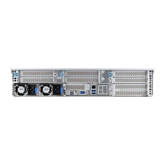 ASUS RS720-E11-RS12U Intel C741 Rack (2U) Black, Silver