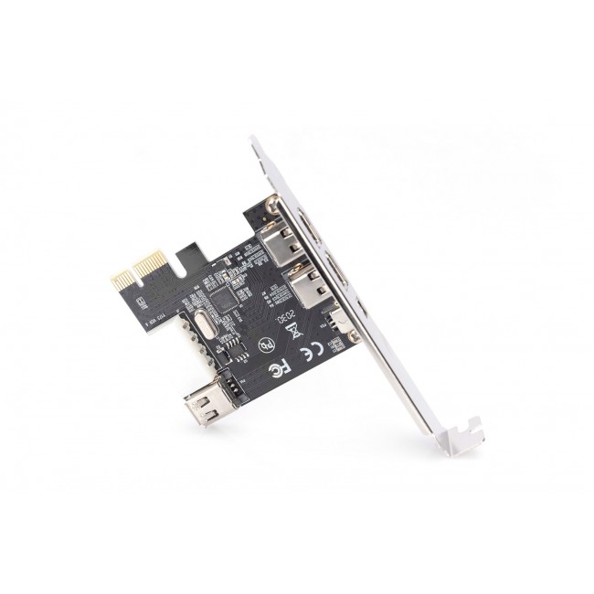 Digitus PCI Express Card, Firewire 1394a (3+1 ports) Digitus PCI Express Card, Firewire 1394a (3+1 ports)