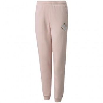 Puma Alpha Sweatpants FL pink 589235 36 140cm