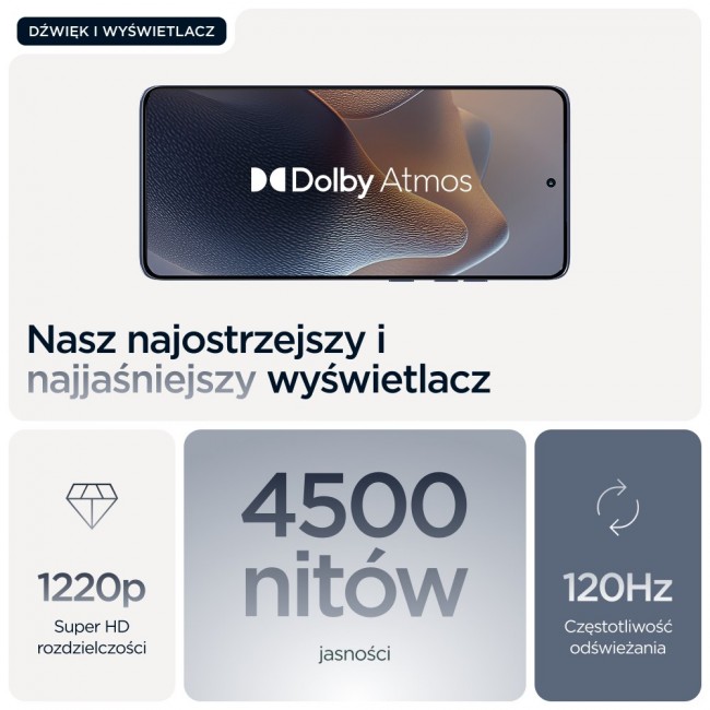 Smartphone Motorola Edge 60 Fusion 8/256GB Grey Smartphone Motorola Edge 60 Fusion 8/256GB Grey