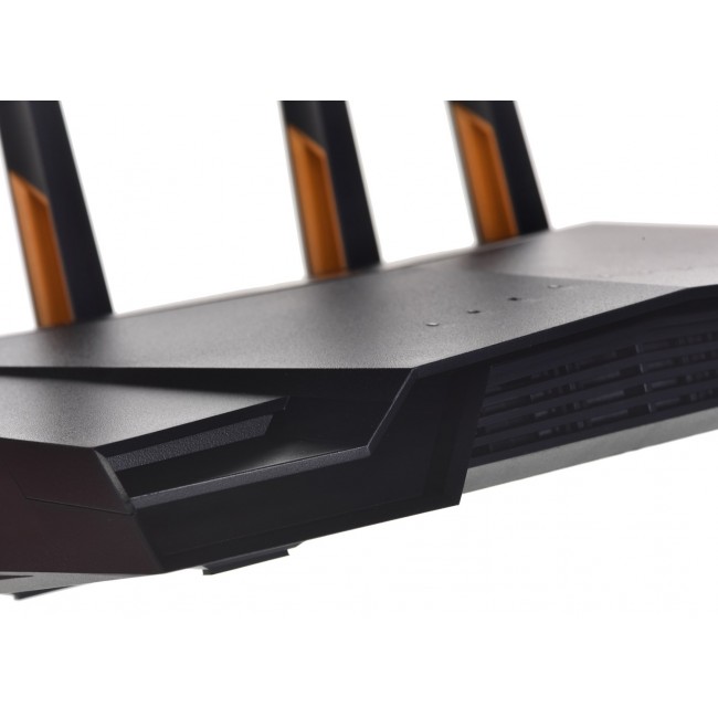 ASUS TUF Gaming AX3000 V2 wireless router Gigabit Ethernet Dual-band (2.4 GHz / 5 GHz) Black, Orange
