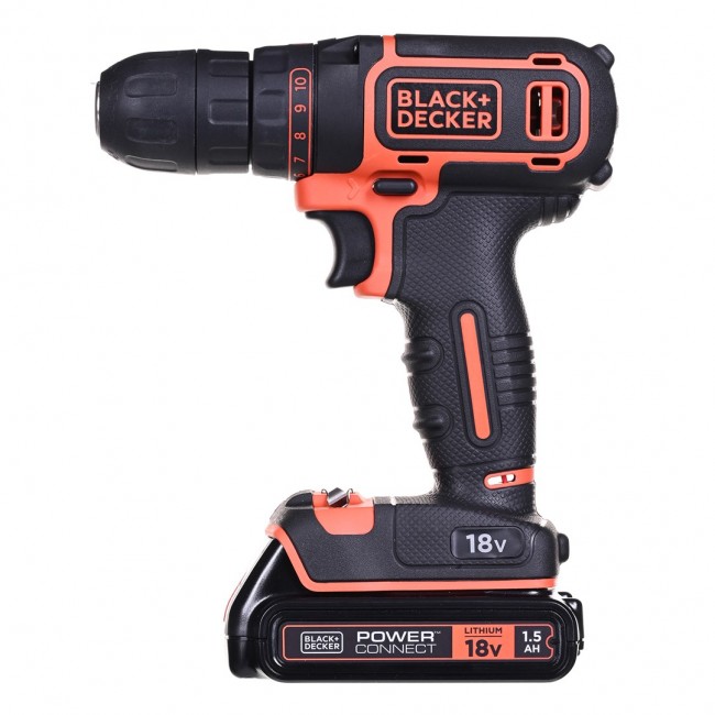 Black & Decker BDCDC18 drill 650 RPM Black, Orange Black & Decker BDCDC18 drill 650 RPM Black, Orange