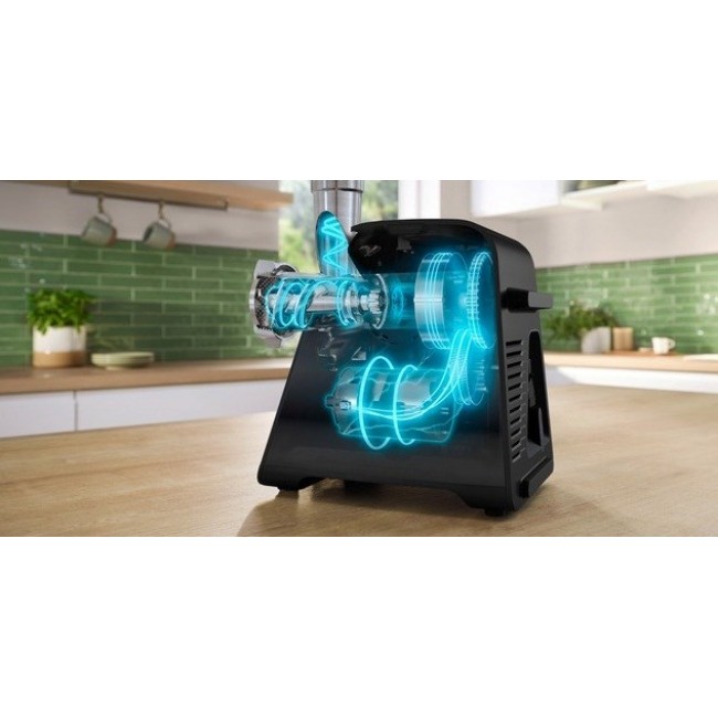 Bosch MFW S660B mincer Black, Silver Bosch MFW S660B mincer Black, Silver