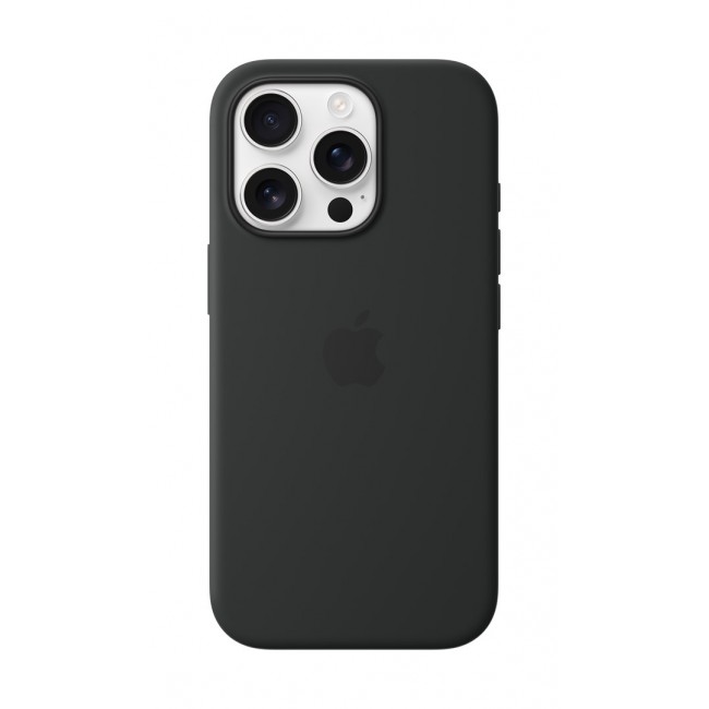Apple iPhone 16 Pro Silicone Case with MagSafe - Black