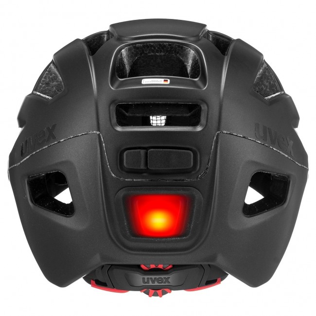 UVEX Finale visor bike helmet 56 61 cm, black matt