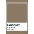 Bed cover set solid dark ecru satin 145x205