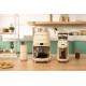 Smeg 50's Style Drip Filter Coffee Machine DCF02CREU Cream