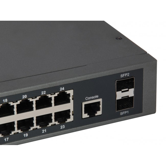 LevelOne GEP-2652 network switch Managed L2 Gigabit Ethernet (10/100/1000) Power over Ethernet (PoE) Grey