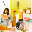 Tefal Blend Up BL190AF0 blender 0.85 L Tabletop blender 1000 W Beige, Black, Transparent