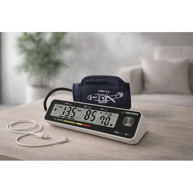 Esperanza ECB009 upper arm blood pressure monitor Esperanza ECB009 upper arm blood pressure monitor