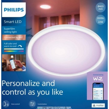 PHI WFB SUPERSLIM 22W 827-65 RGB CT