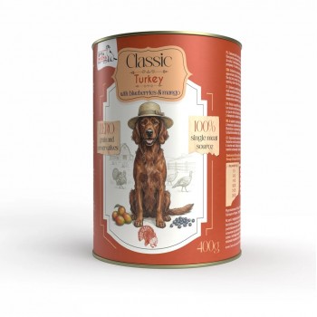 SYTA MICHA Classic Mono Turkey with mango - wet dog food - 400g
