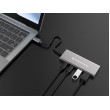 Conceptronic HUBBIES15G interface hub USB 3.2 Gen 2 (3.1 Gen 2) Type-C 10000 Mbit/s Grey