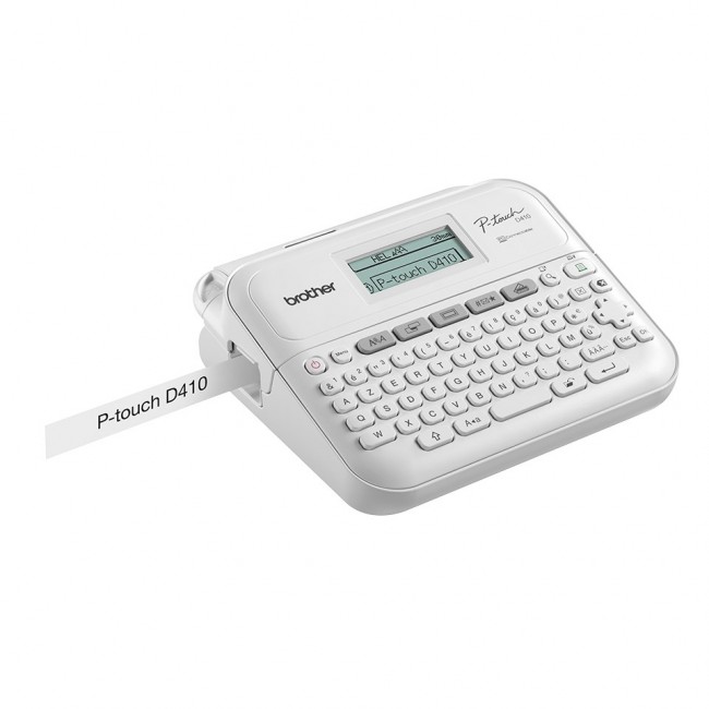 Brother PT-D410VP label printer ZINK (Zero-Ink) 180 x 180 DPI Wired TZe QWERTY