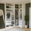 OPENO 60 WHITE Extension Unit Modular Wardrobe Shelf, 60 cm, for the Bedroom OPENO 60 WHITE Extension Unit Modular Wardrobe Shelf, 60 cm, for the Bedroom