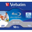 Verbatim 43736 blank Blu-Ray disc BD-R 50 GB 10 pc(s)
