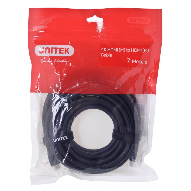 UNITEK CABLE HDMI 2.0, 4K 60HZ, C11068BK, 7M UNITEK CABLE HDMI 2.0, 4K 60HZ, C11068BK, 7M