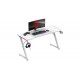 Huzaro Hero 3.3 White RGB - gaming table Huzaro Hero 3.3 White RGB - gaming table