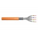 DIGITUS Cat.7 Installation Cable, S/FTP, B2ca, AWG 23/1, LSOH, 100m, orange DIGITUS Cat.7 Installation Cable, S/FTP, B2ca, AWG 23/1, LSOH, 100m, orange