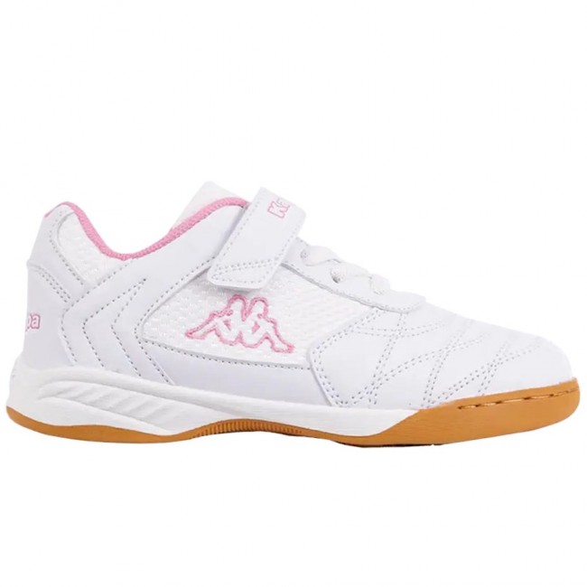 Children's shoes Kappa Damba K white-pink 260765K 1021 28 Children's shoes Kappa Damba K white-pink 260765K 1021 28
