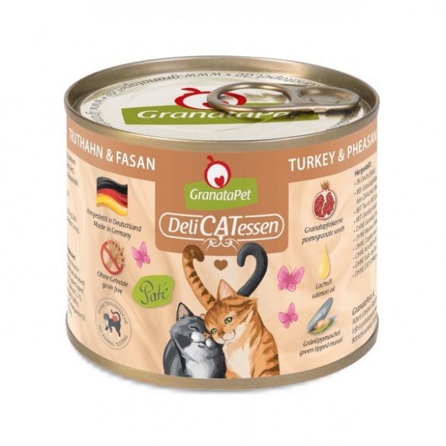 GRANATAPET DeliCATessen Turkey and pheasant - wet cat food - 200g