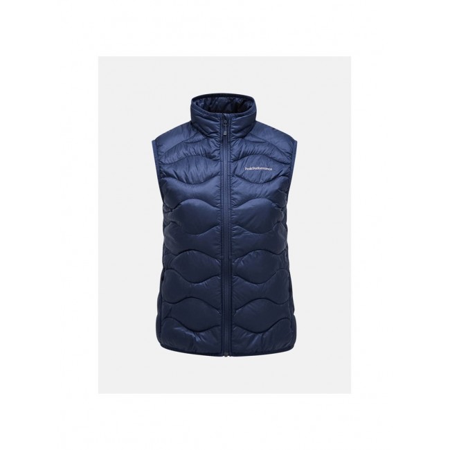 Women's down vest PEAK HELIUM blue - M