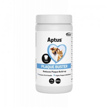 APTUS Plaque Buster Healthy teeth and gums - supplements for dogs and cats 200g