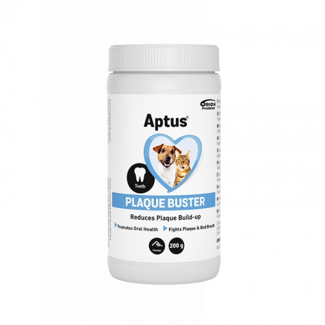 APTUS Plaque Buster Healthy teeth and gums - supplements for dogs and cats 200g APTUS Plaque Buster Healthy teeth and gums - supplements for dogs and cats 200g