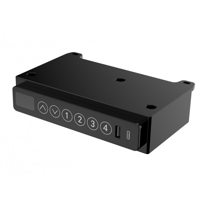 Activejet desk with electric height adjustment 140x70 ET119W-C black/walnut