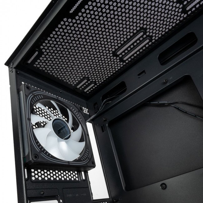 Kolink Unity Peak ARGB Midi-Tower Showcase, Tempered Glass - black