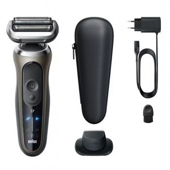 Braun Series 7 72-C1200s Trimmer Black, Bronze, Stainless steel