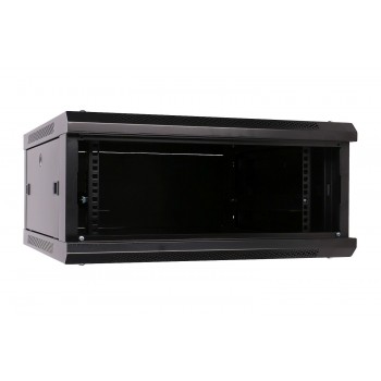 Extralink Rackmount cabinet 4U 600x600 Black wall mounted