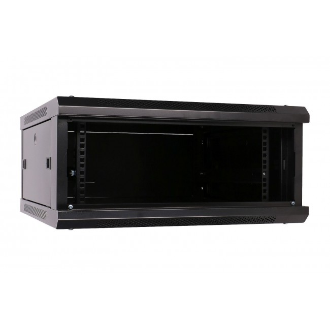 Extralink Rackmount cabinet 4U 600x600 Black wall mounted