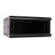 Extralink Rackmount cabinet 4U 600x600 Black wall mounted
