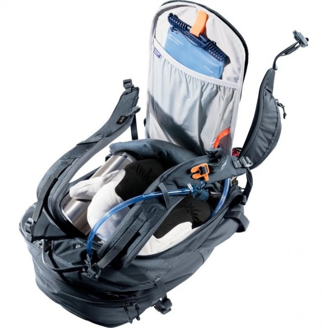 Ski touring backpack Deuter Freerider 30 L Black