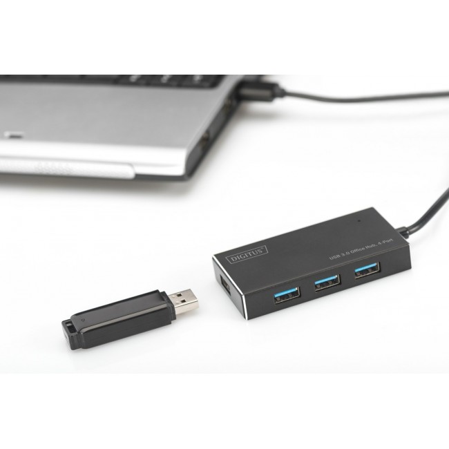 Digitus USB 3.0 Office Hub, 4-Port Digitus USB 3.0 Office Hub, 4-Port