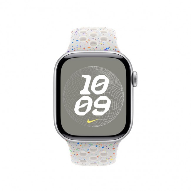 Apple MC1W4ZM/A smart wearable accessory Band Platinum Fluoroelastomer