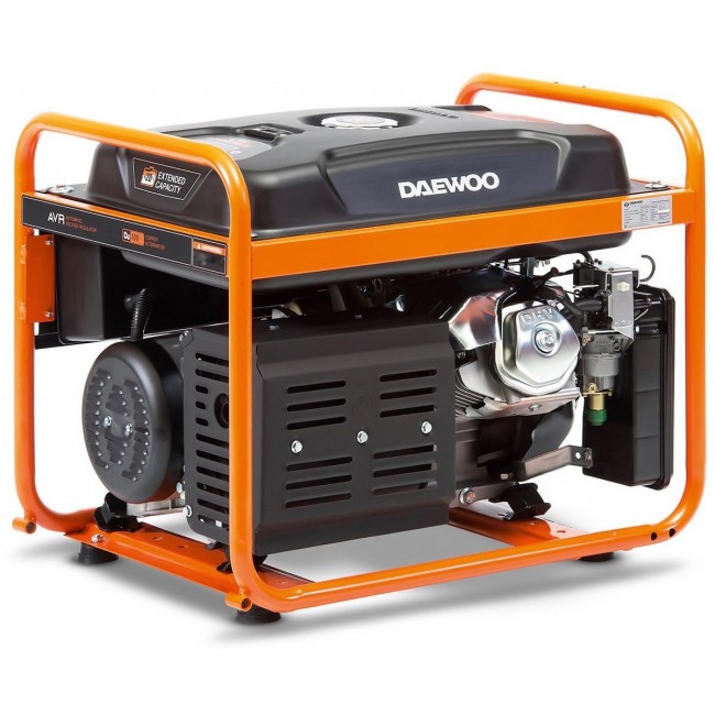 Daewoo GDA 6500 engine-generator 5000 W 30 L Petrol Orange, Black